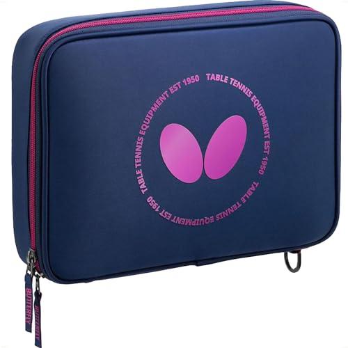 [Butterfly] Racket Case SU Case 63360 Turquoise Blue     Durable, Lightweight Badminton & Table Tennis Gear Bag