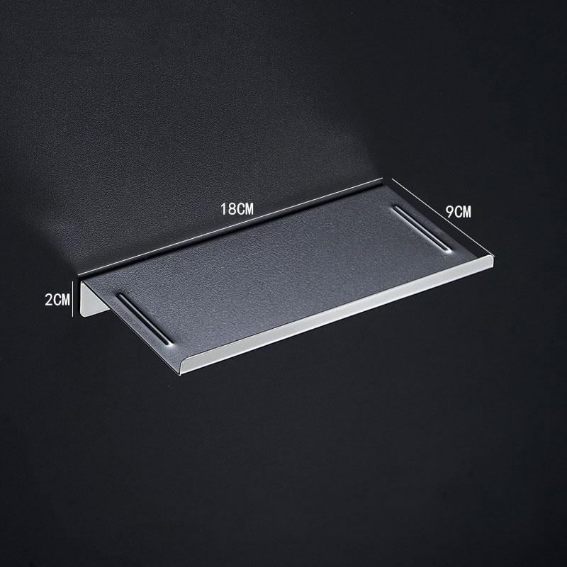 304 Stainless Steel Bathroom Paper Towel Rack Gold/Black Toilet Mobile Phone Rack Wall Hanging Tray Bathroom Room Rack