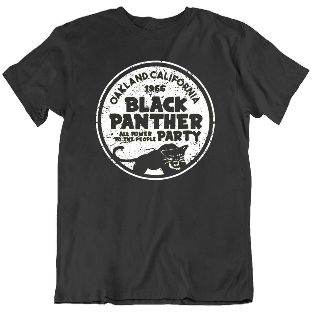 Black Panther Party Black Lives Matter Oakland Retro T Shirt Tee Gift New