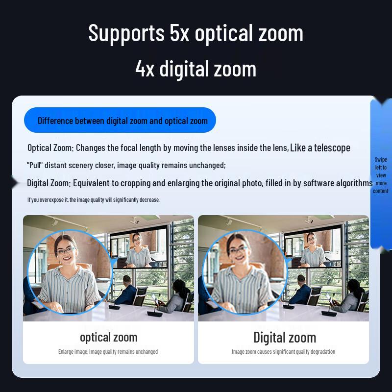 HIKVISION DS-V108 4K PTZ USB Conference Camera (CN version)
