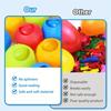 Refillable Water Balls for Pool, Outdoor Water Bombs Toys, Water Games Quick Fill Water Balloon for Backyard for Swimming Pool