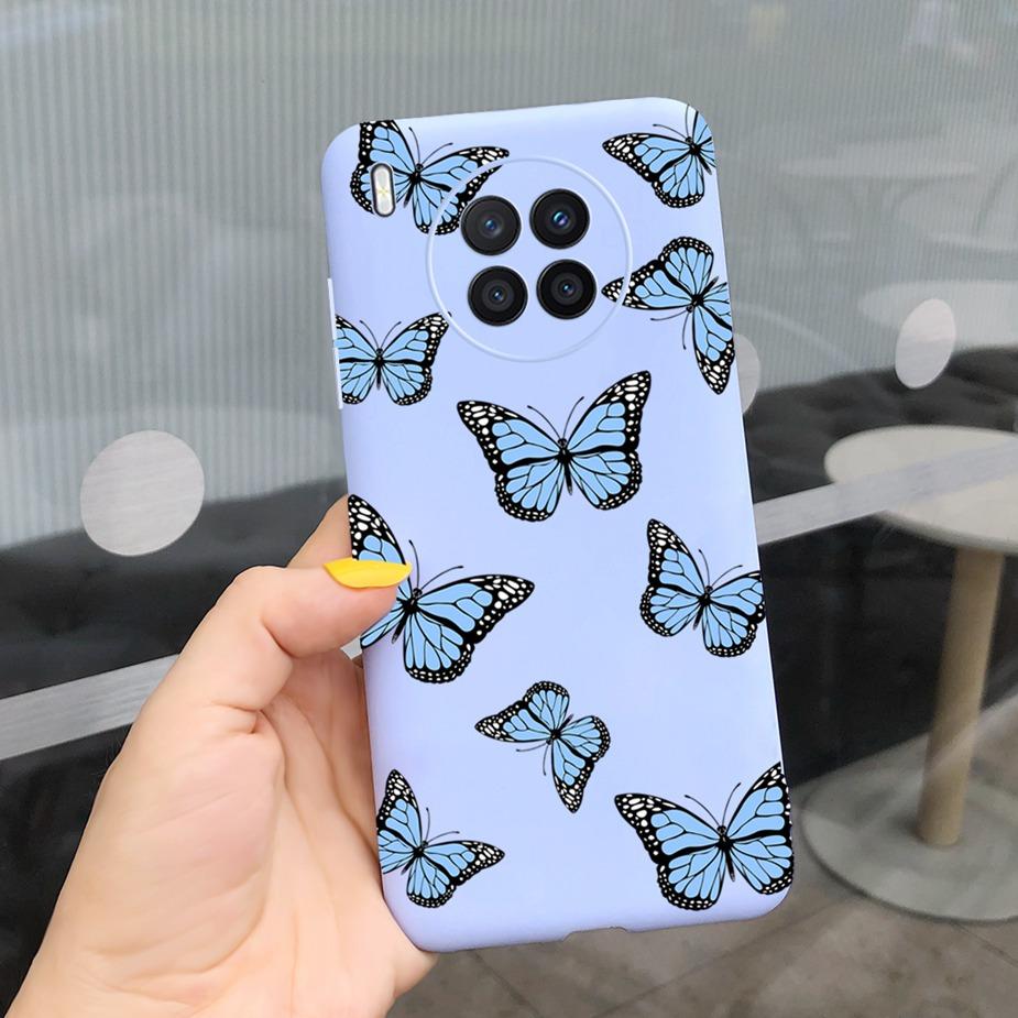 Stylish Silicone Case For Honor 50 Lite Case Soft Slim Phone Back Cover For Huawei Honor50 Lite Cases Honor 50Lite Coques Fundas