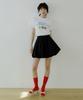 Riorg Woi Balloon Mini Skirt Black