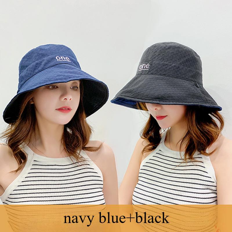 Damen Sommer Doppelseitig Tragbarer Fischerhut mit Breiter Krempe Outdoor Faltbarer Flacher Oberseite Panama Fischerhut Damen Reise Strand Visierhüte