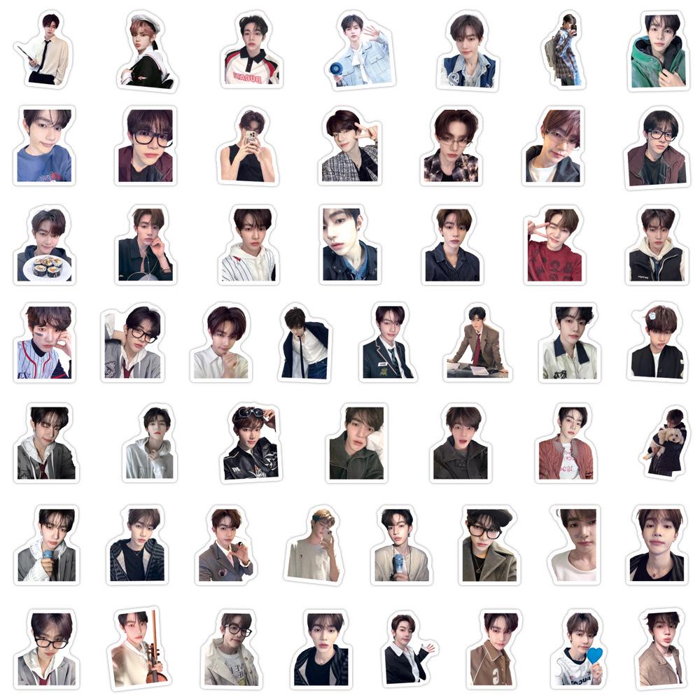 100 Sheets Korean Star ZB1 Zhang Hao Stickers for Journals, DIY Projects, Phones, and Laptops