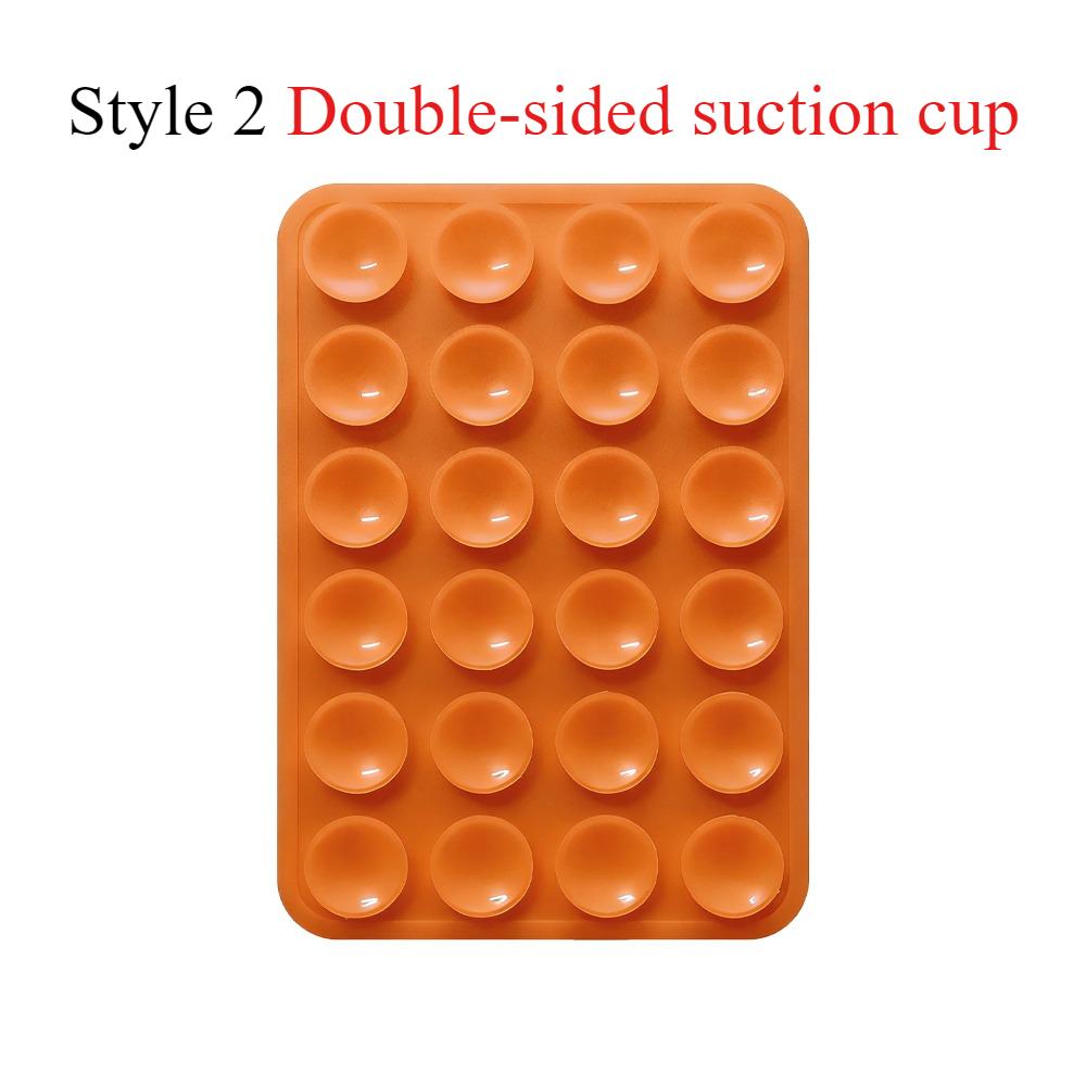 Sticker/Double-sided Suction Cup Adhesive Silicone Suction Pad Bracket Multifunction Rubber Sucker Pad Durable Mobile Phone