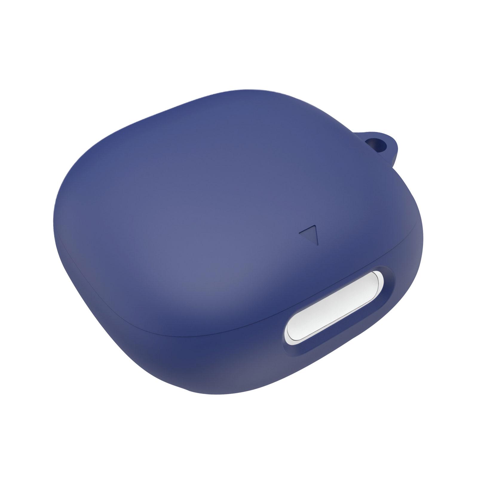 

Защитный чехол для гарнитуры Anker Soundcore Liberty 4 Pro, противоударный чехол, моющийся корпус, пылезащитный чехол, мягкая кожа темно-синий