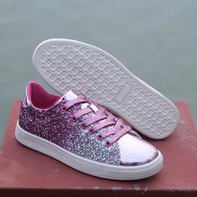 Damskie Wulkanizowane Buty Sneakersy Buty Błyszczące Dziewczęce Brokatowe Casualowe Damskie Oddychające Sznurowane Buty Sportowe Outdoorowe Zapatos De Mujer yu