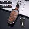 Zinc Alloy Leather Car Key Case Cover For Lincoln MKC Continental MKZ Navigator