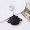 Cute Sheep Pattern Faux Leather Pendant Lightweight Waterproof Decor Accessory for Backpacks Luggage Girls Gift