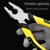 6/8 Inch Multifunctional Tiger Leather Handle Diagonal Nose Pliers Wire Cutters Combination Pliers General Hardware Tools