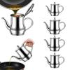 Leak-proof Stainless Steel Oil Dispenser, Thickened Kitchen Oil Canister, Oil Bottle, Seasoning Bottle