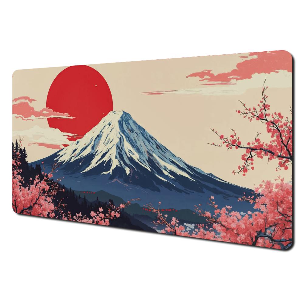 The scenery of Mount Fuji Mouse pad desk mat XXL gaming mats gamer pc accessories rubber antislip suitable for work and game