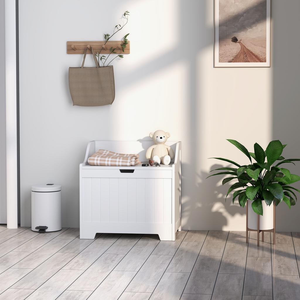 61L Home Storage Chest - White