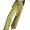 2024 Women's Trendy Wide-Leg Jeans - Loose, Slimming, Straight-Leg Design for Spring & Autumn