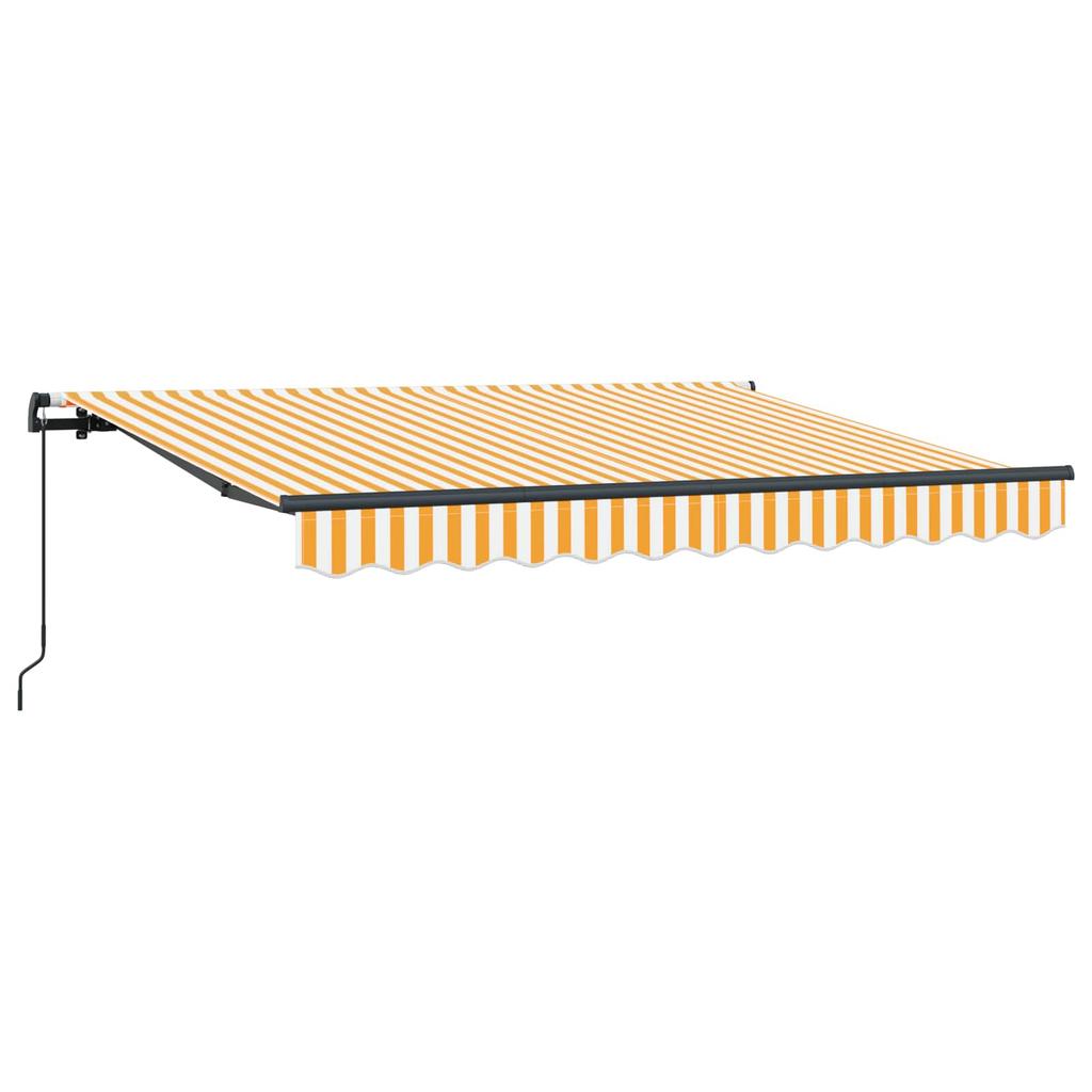 Retractable Awning Yellow 250 x 200 cm Fabric