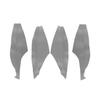 4pcs Car-styling Microfiber Leather Door Armrest Panel Cover Sticker For Toyota Corolla