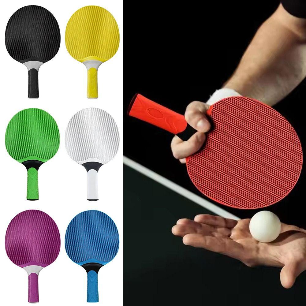 Silikon Tischtennisschläger Professioneller Ping Pong Schläger für Schüler Anfänger