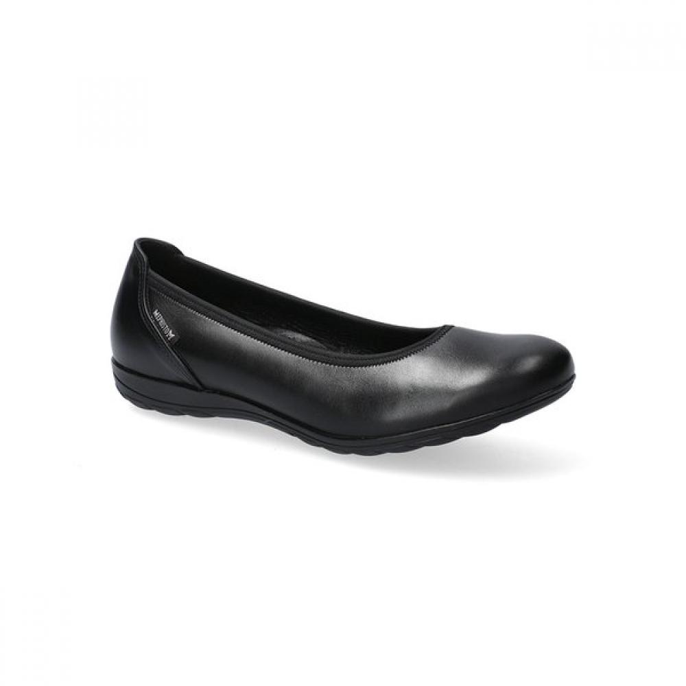 Mephisto Women Flat Emily Black 8mh1195f1l
