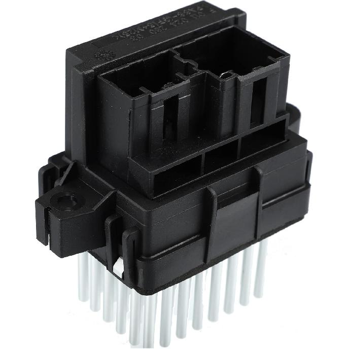 Motoforti Blower Motor Resistor, for Grand Cherokee 2011-2013, Metal, for Vehicle with Automatic Temperature Control, No.68079480AA/68029736AA, Black