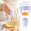 Silicone Egg Yolk Separator Egg Divider Kitchen Tool for Baking and Cooking
