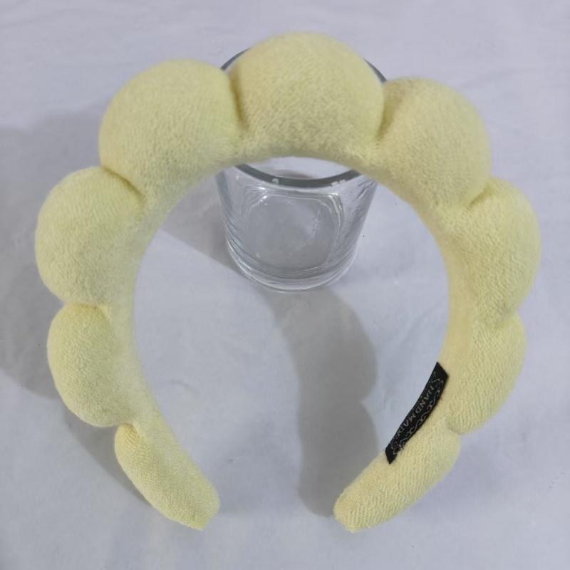 Cloud Stirnband Damen Gesicht waschen Make-up Sport Hoher Schädel Oberteil Schwamm Handtuchstoff Twist Haaraccessoires