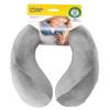 Cuscino da viaggio blu sereno in memory foam per il collo