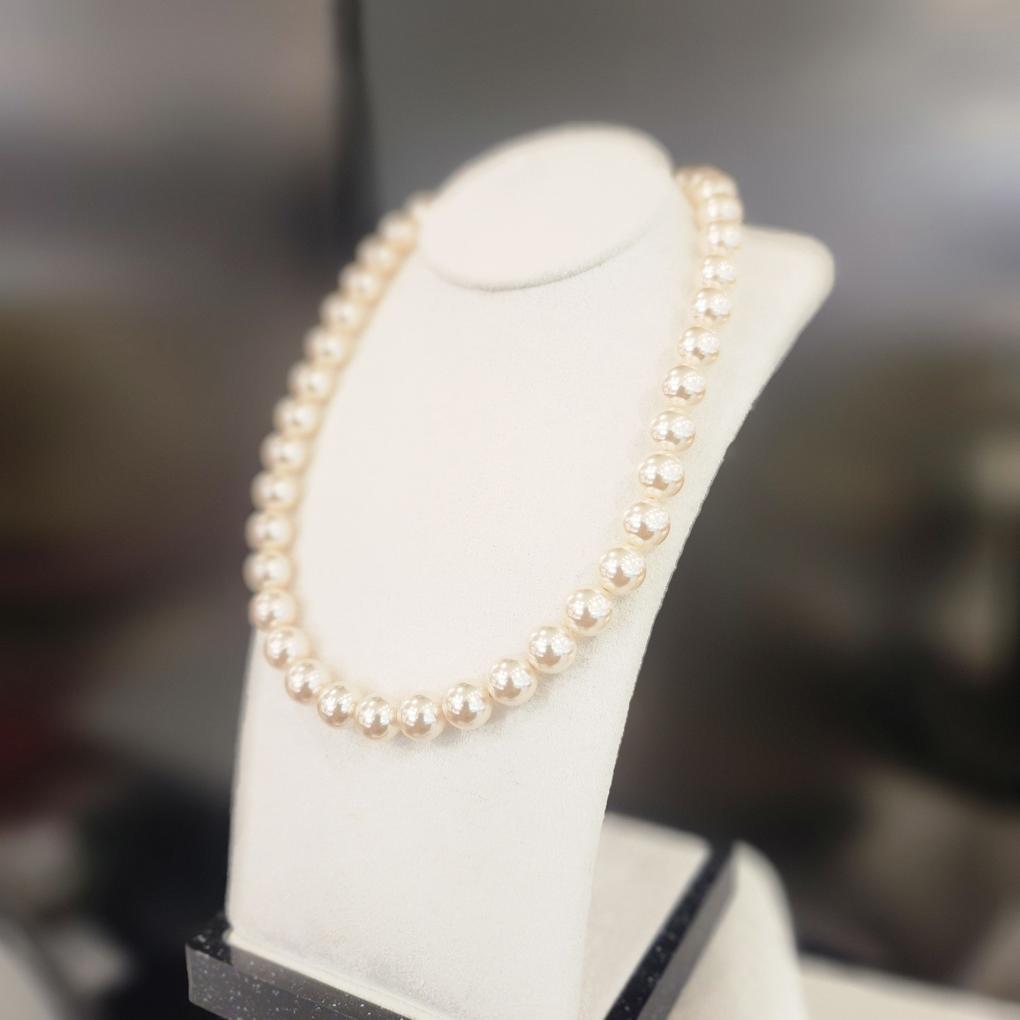 Atria Swallow Pearl N One-Piece Pearl Necklace SHGNEJJ0001WHF