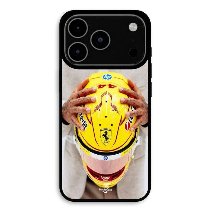 Coque Pour iPhone 17 Pro Max Hamilton 44 Casque Ferrari Official Maniacase