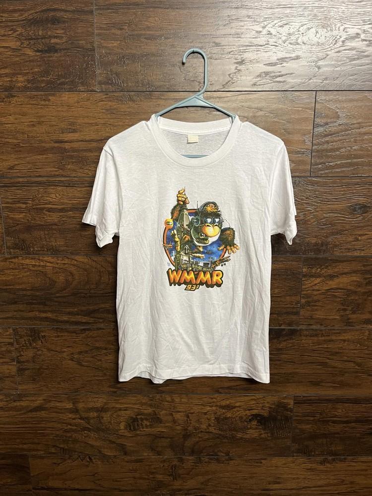 Vintage Philadelphia Radio WMMR 93.3 T-shirt Single Stitch S Unisex T-Shirt M