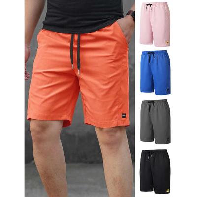 New Men'S Summer Casual Sports Fitness Running Basketball Single Layer Shorts For Men
