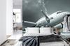 Photomural Propeller Airplane Self-Adhesive Mural 90x60