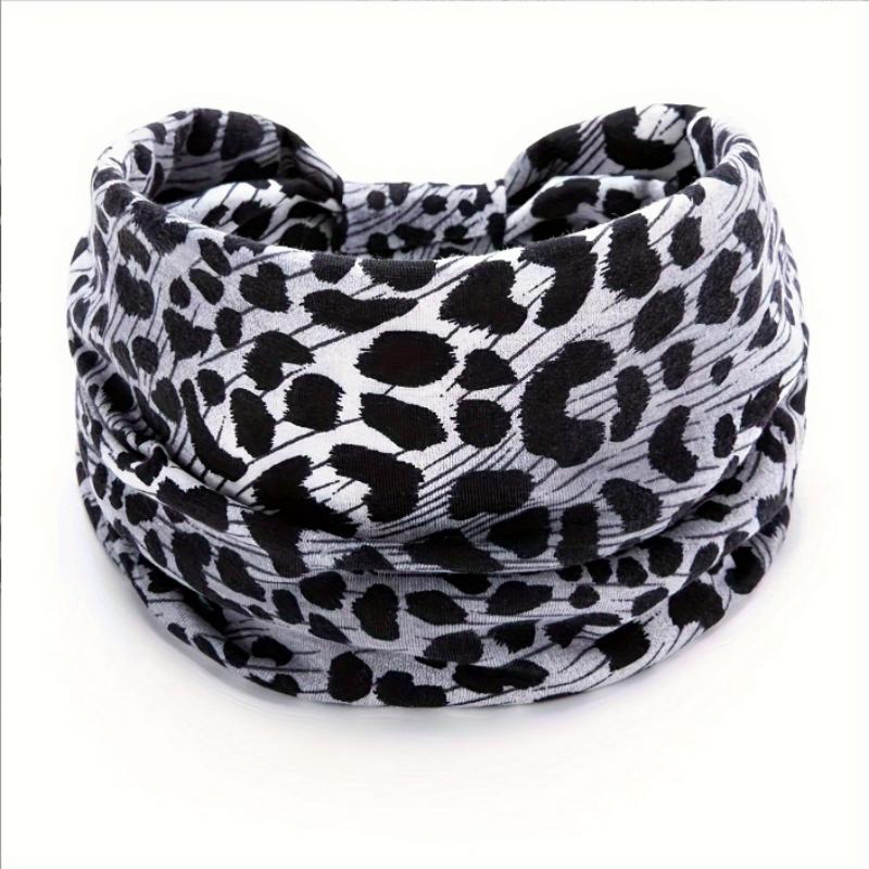 Women's Wide Headband Cotton Printed Headband Sports Band Striped Headband A Wide Edge Yoga Headband Soft Hair Band Headdress Bundle Women Headband