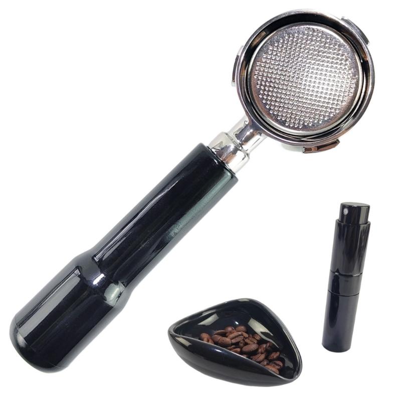 Ceramic Dosing Cup Coffee Tools Spray Bottle Coffee Portafilter Espresso Accessaries Suitable for Reducing Coffee Power