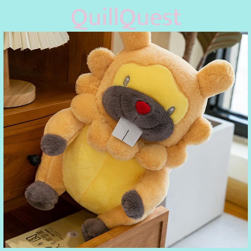 Plush Toy Bidoof Animal Stuffed Doll Cartoon Decorations Gifts Kids