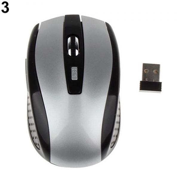 Mini Portable 2.4GHz Wireless Optical Mouse Mice For Computer Pc Laptop Game AVE