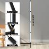 Corner Floor Lamp, 5.3ft Standing Lamp, LED Reading Light for Living Room, Bedroom, Office, Study Room (Warm White)