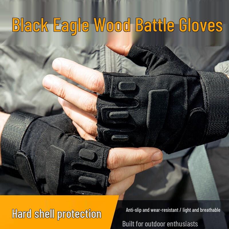Cavalry Half-Finger Tactical Sport Gloves
