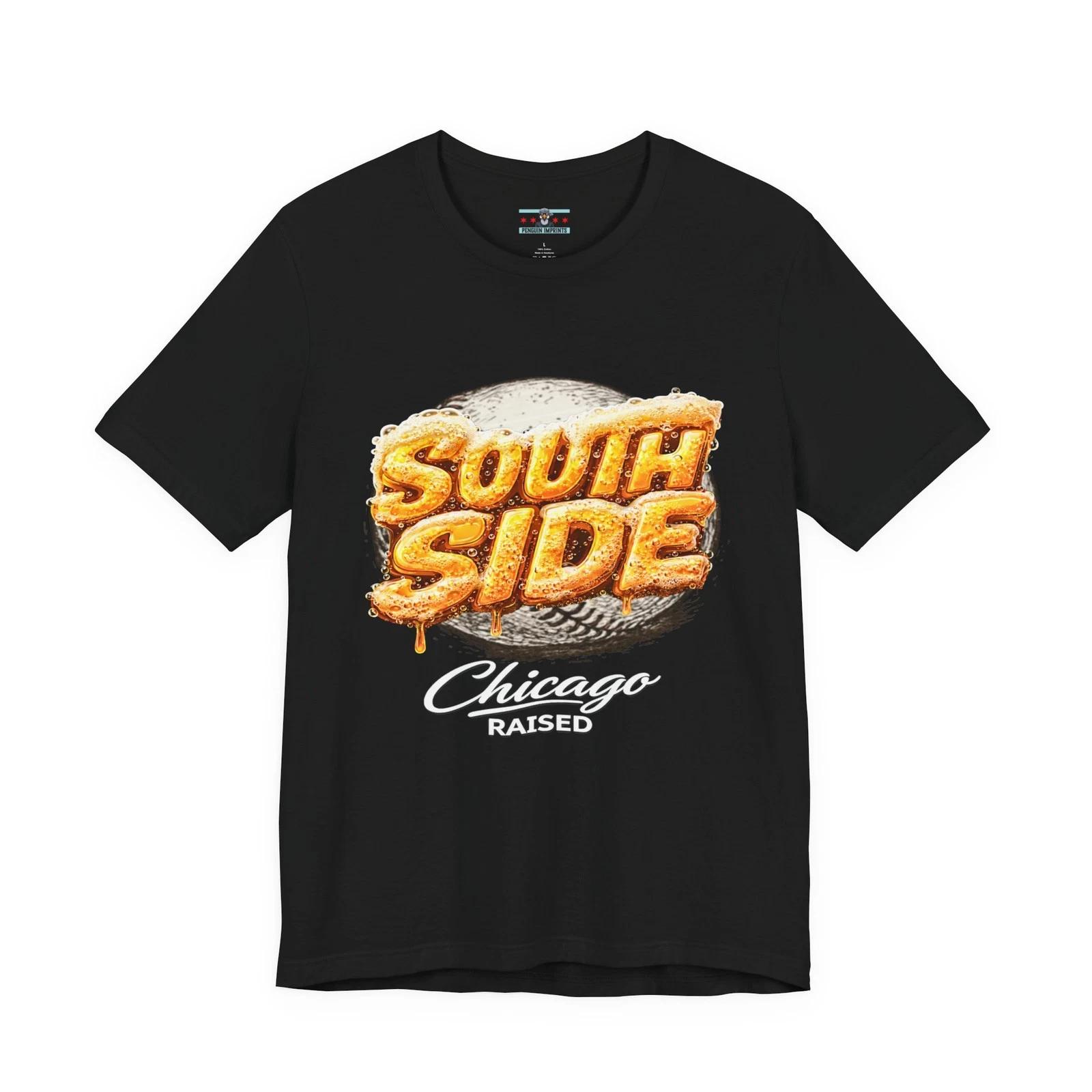 Футболка South Side Chicago – Графическая футболка в стиле бейсбола Ветреного города (унисекс) S
