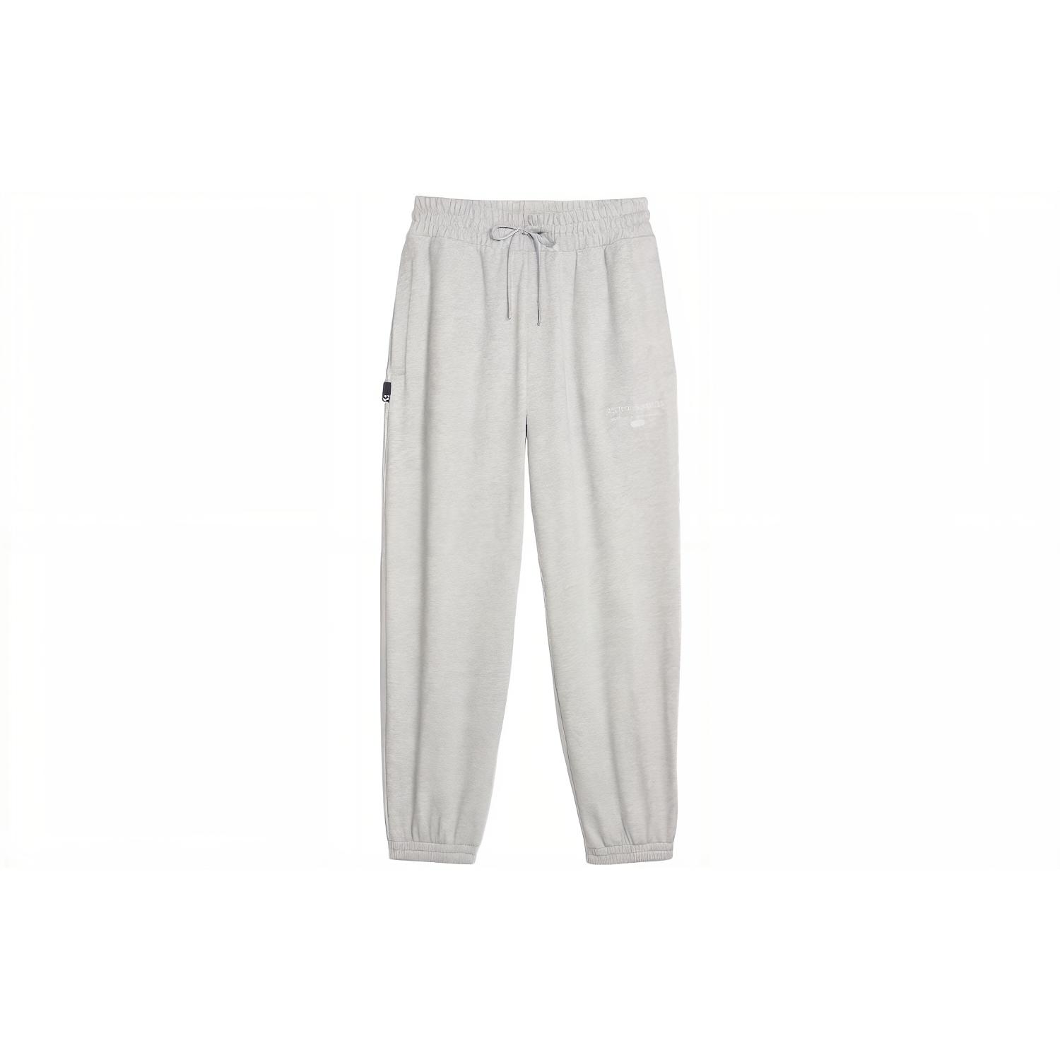 

New PUMA Knitted Sweatpants Women s Light Mixed Gray 623476-04 XL