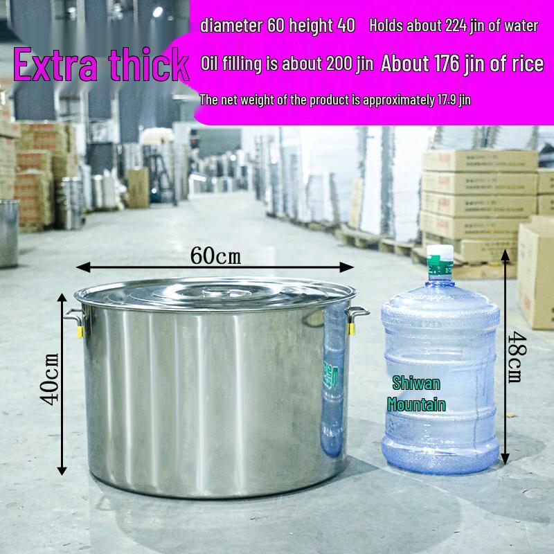 

JPHZNB Commercial Grade Stainless Steel Pot with Lid