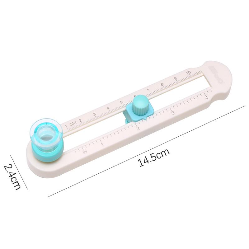 Adjustable 360 Degree Circle Cutting Machine Diy Manual Rotary Compass Knife Paper Scrapbooking Cards Cutters Crop Tool