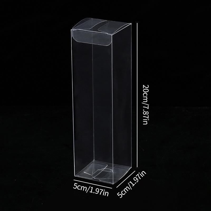 Scatola Regalo Trasparente Plastica Mini Confezione Mazzo di Fiori Trasparente PVC Scatole Bomboniere Scatole Confezionamento Caramelle Cioccolato Forniture per Feste