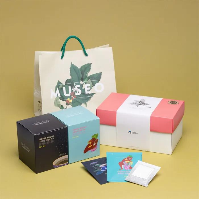 Cafe Museo Drip Bag 2-type Gift Set (Ethiopia, Ethiopia Decaffeinated)