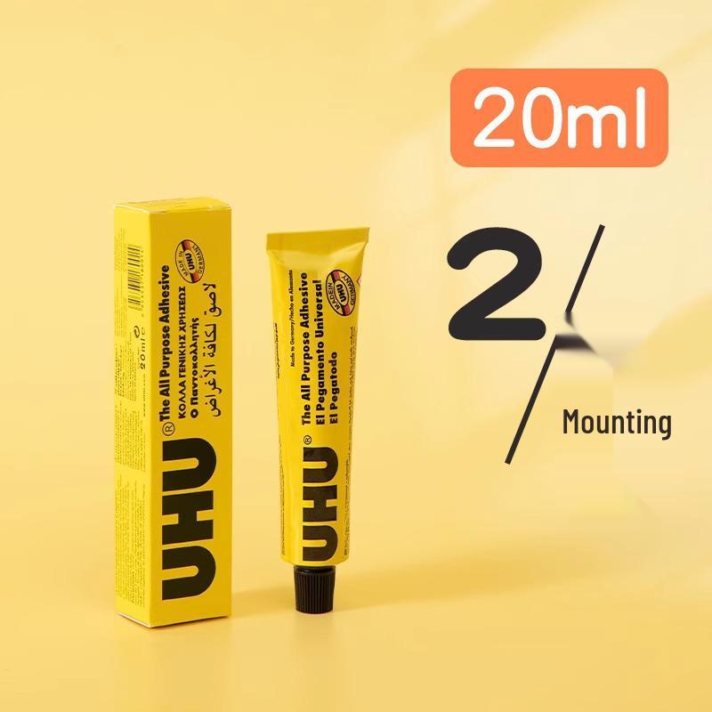 UHU Super Glue - Strong Adhesive for Handcrafts, Woodworking, and Shoe Repair.