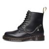 Dr. Martens 1460 Leder Metallkette Kurze Stiefel Unisex Stiefel Schwarz 28016001
