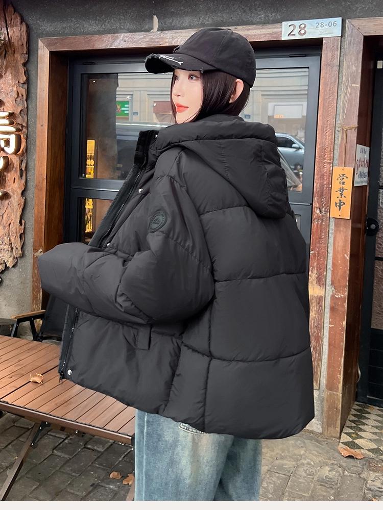 Women’s Short Hooded Windproof Thicken Warm Winter Jacket 4 Colors