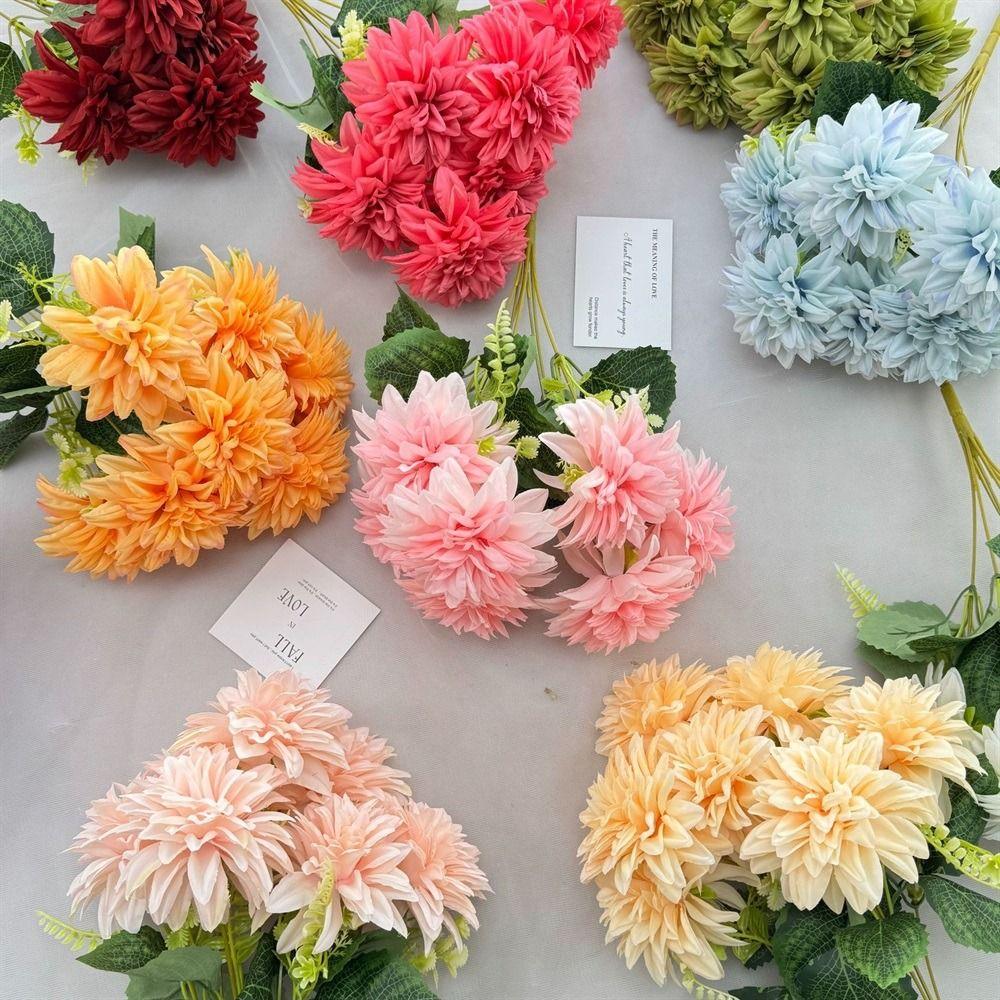 Multicolor Simulation Flower Silk Petals Decorative Flower  Party Decoration