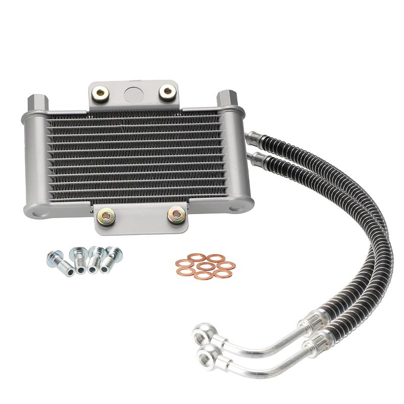 Motorcycle Oil Cooler Oil Radiator Kit For 110 125 140cc Dirt Bike Pit Bike Honda Yamaha Kawasaki SUZUKI Motocross Accessories