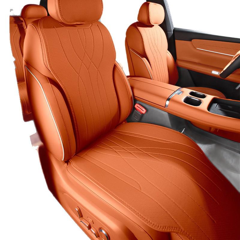 Lubin All-Season Breathable Car Seat Cover for Qiyuan Q07 - Ventilated Cushion Decor